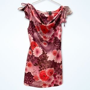 Funky Floral dress 🤍